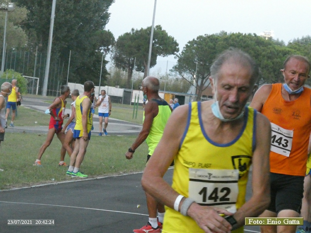 Cotignola: Staffetta 4x1,3 - 23 luglio 2021